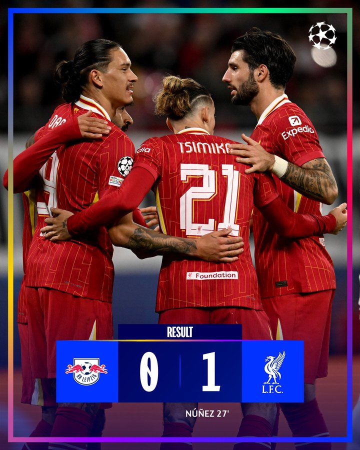 关于利物浦輕取勝利，拜仁惨遭一败的信息